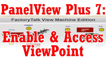 Enable and Access ViewPoint on the PanelView Plus 7