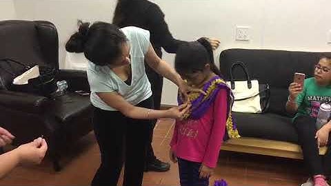 Bhangra chunni tutorial for girls|| Duppata setting for Bhangra and Gidha|| Bhangra costume||