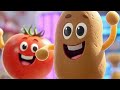 “3D Animated Sabzi Dance | Fun Learning for Kids”