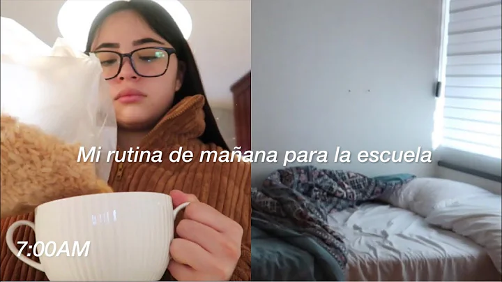 Mi rutina de maana para la escuela 7:00am