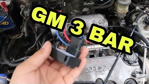 How To Install A GM 3 BAR Into a Honda