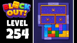 Block Out level 254 walkthrough solution