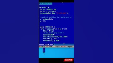 C program for bouncing ball graphics animation
