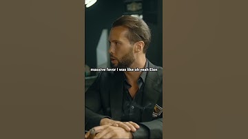 Tristan Tate Shutdown any criticism of elon musk"I love Elon" #shorts #viral #tristantate #elonmusk