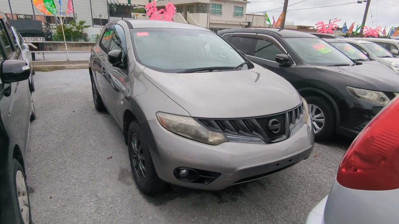 Johnny's Used Cars Okinawa - 2009 Nissan Murano (TNZ51) - YouTube