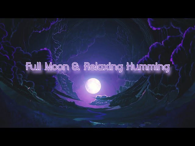 Dreamy Ethereal Female Vocals & Relaxing Full Moon Scenery to Make You Sleepy 🌌🌕 class=