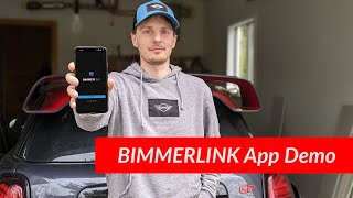 BimmerLink App on a MINI Cooper screenshot 1