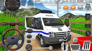 New Minibus Simulator Vietnam 2026 - Offroad Police Bus Driving 3D - Bus Game Android Gameplay screenshot 1