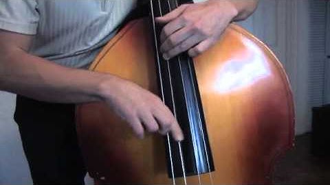 How to Play Upright Bass in Thumb Position | Bass Techniques with Colin