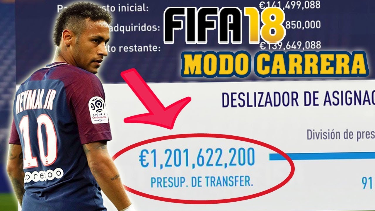 COMO VOLVERTE MILLONARIO EN MODO CARRERA - FIFA 18 Modo Carrera Glitch -  YouTube