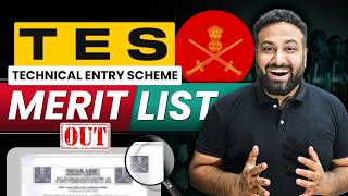 TES (Technical Entry Scheme) Merit List OUT 🔥 TES 55 Merit List Out - LWS