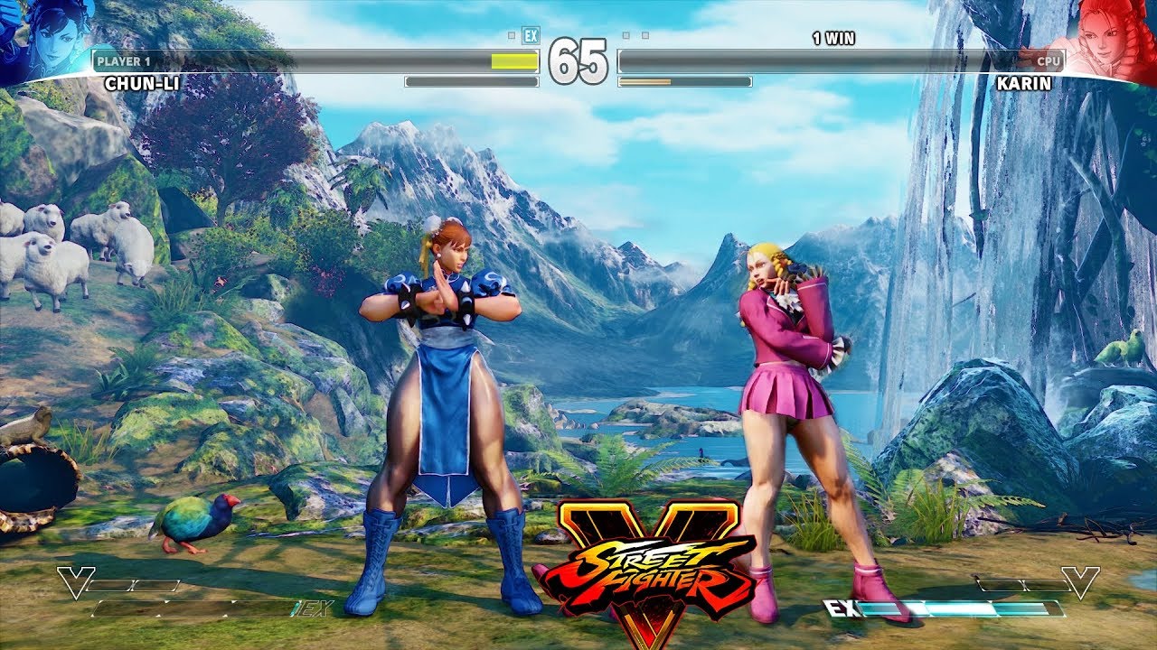 Street Fighter V Chun Li vs Karin PC Mod
