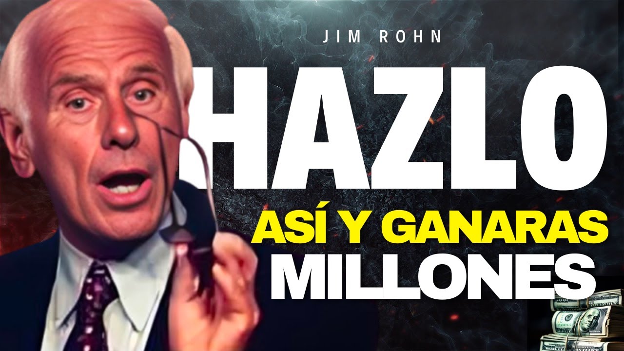 TRABAJA EN TI MISMO Y GANARAS MILLONES - JIM RHON EN ESPAÑOL ...