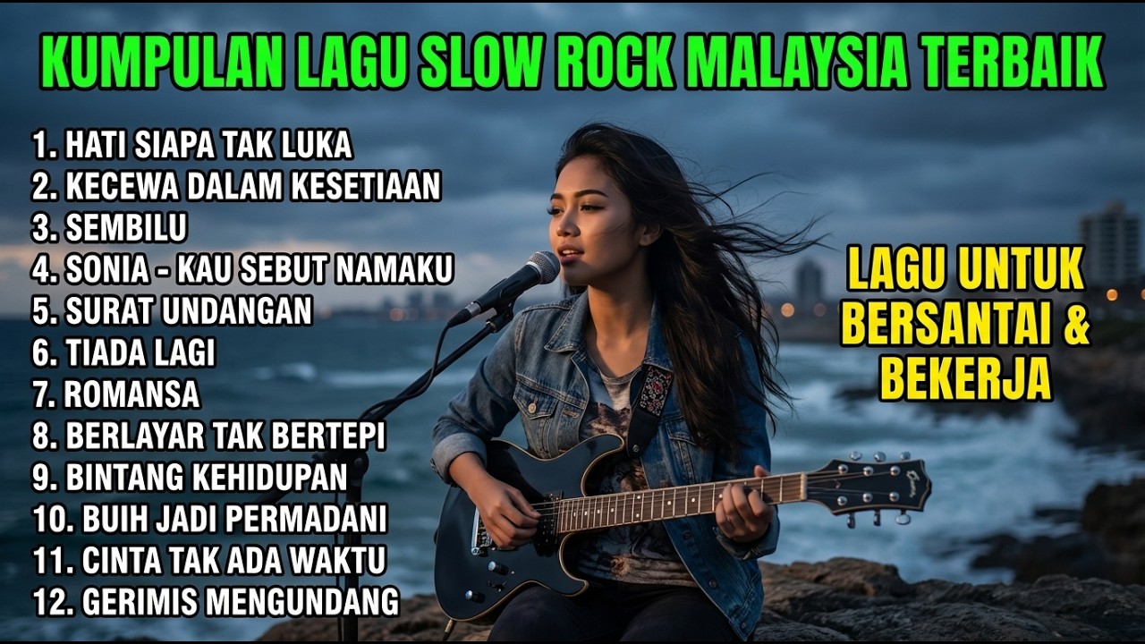 Kumpulan Lagu Slow Rock Nostalgia 90an 🔥 Temani Santai & Perjalanan