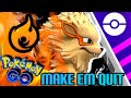 Secret weapon Arcanine in Master Premier GO Battle League for Pokemon GO