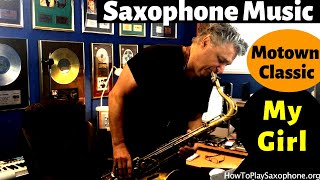 "My Girl" Saxophone Music chords