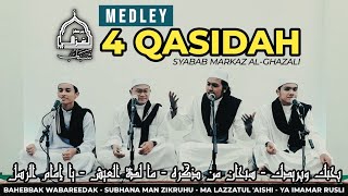 MEDLEY 4 QASIDAH | Syabab Markaz al-Ghazali (teks Arab + terjemahan BM \u0026 BI)