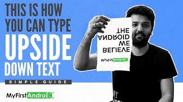 How to Type Upside Down Text Messages in Android & iPhone
