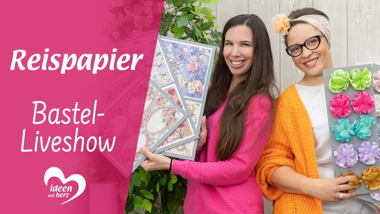 Reispapier & mehr - Bastel-Liveshow (16.01.2023)