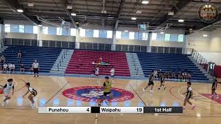 Waipahu vs Punahou, JV Boys Basketball Spring League, 5/12/24