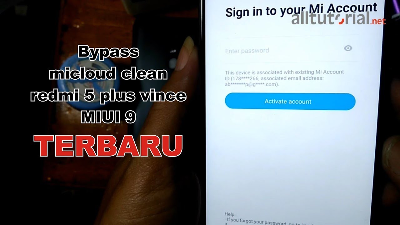 Redmi 7 Mi Account Remove Mrt