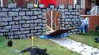 Georgia Tech Delta Chi Homecoming Display 2007 - WINNER!
