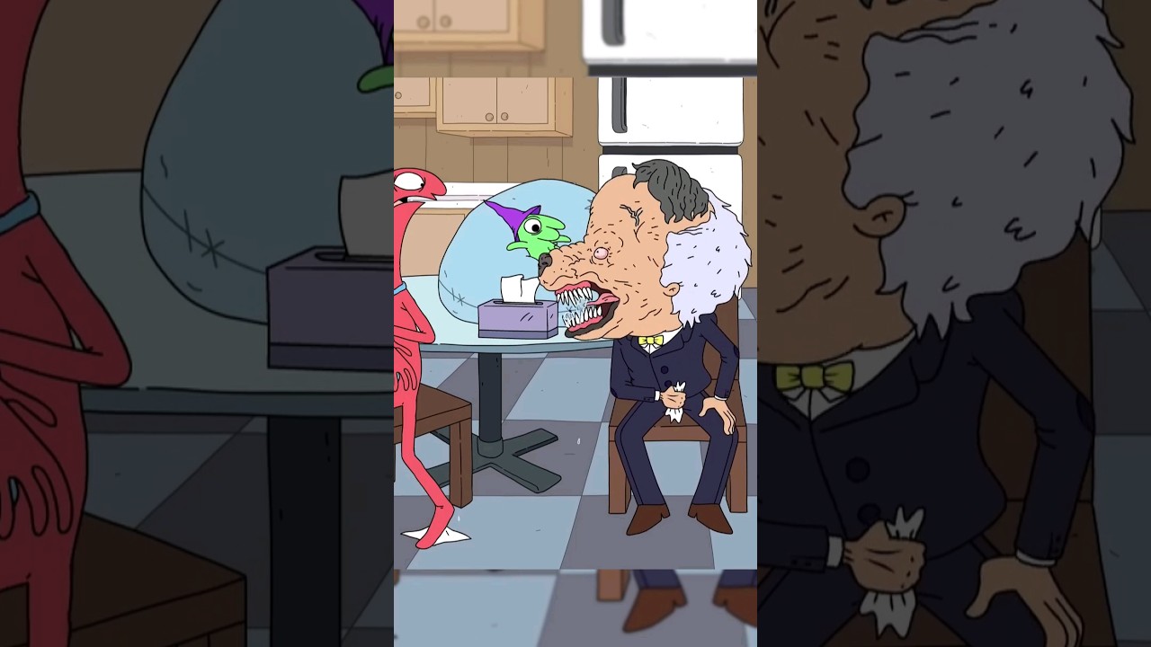 Mr. Boss Face Stuck #adultswim #smilingfriends #animated #funny #cartoon #darkhumor #memes #mrboss