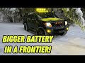 Nissan Frontier Battery Upgrade (More Power for Accessories!)