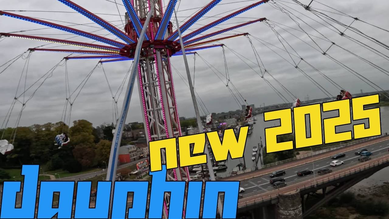 [NEW 2025][Onride] Air Force - Dauphin - Najaars Kermis Nijmegen [10-10-2025][4K 120Hz]