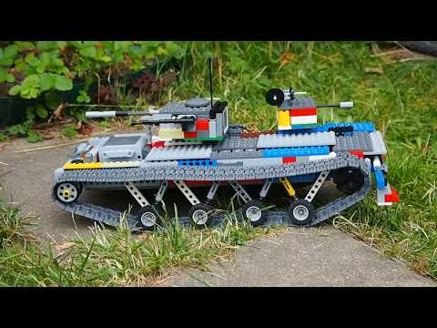Lego Technic RC Tank Chassis - YouTube
