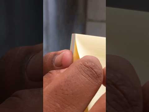 طريقه حل مشكلة استخدام ورق دفتر ستيكي نوت 