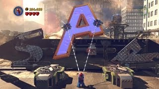 LEGO Marvel Super Heroes 100% Guide #1 - Sand Central Station (All 10 Minikits, Stan Lee in Peril) screenshot 5