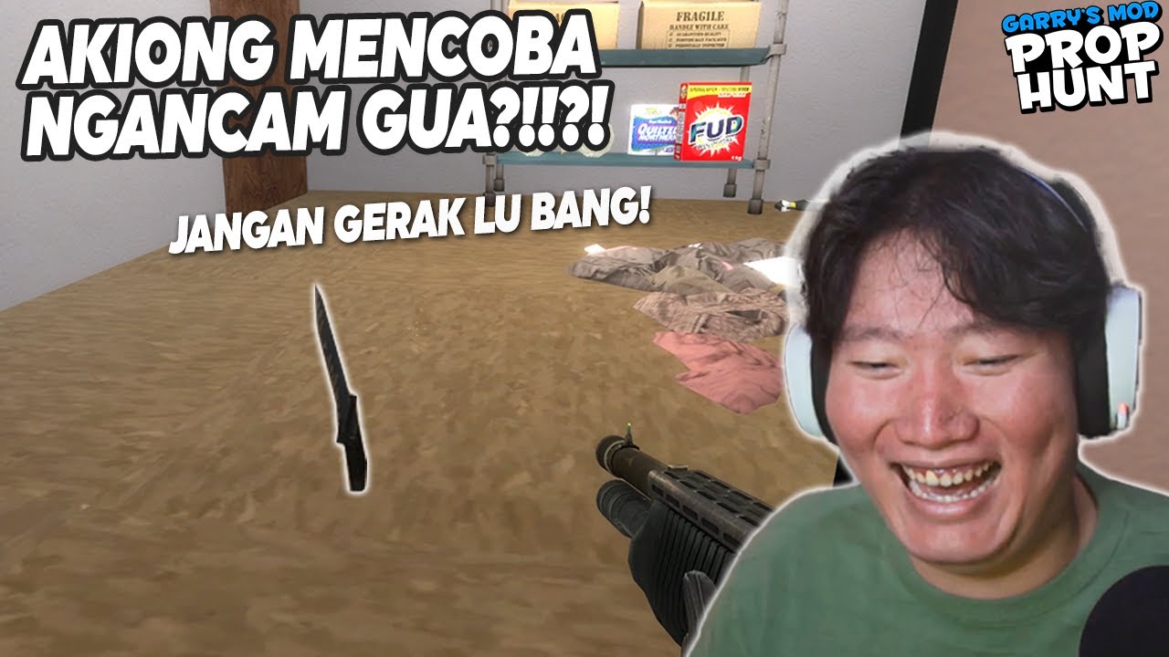 AKIONG KANG BEGAL - Gmod Prop Hunt Indonesia Funny Moments