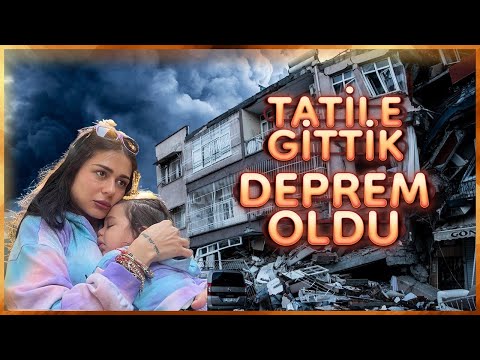 TATİLE GİTTİK | DEPREM OLDU | HAFTALIK VLOG | 31. BÖLÜM