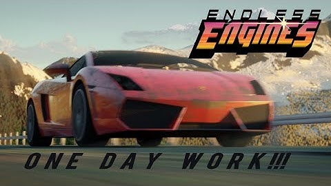 Endless Engines Challenge | Single Day Speed Render!
