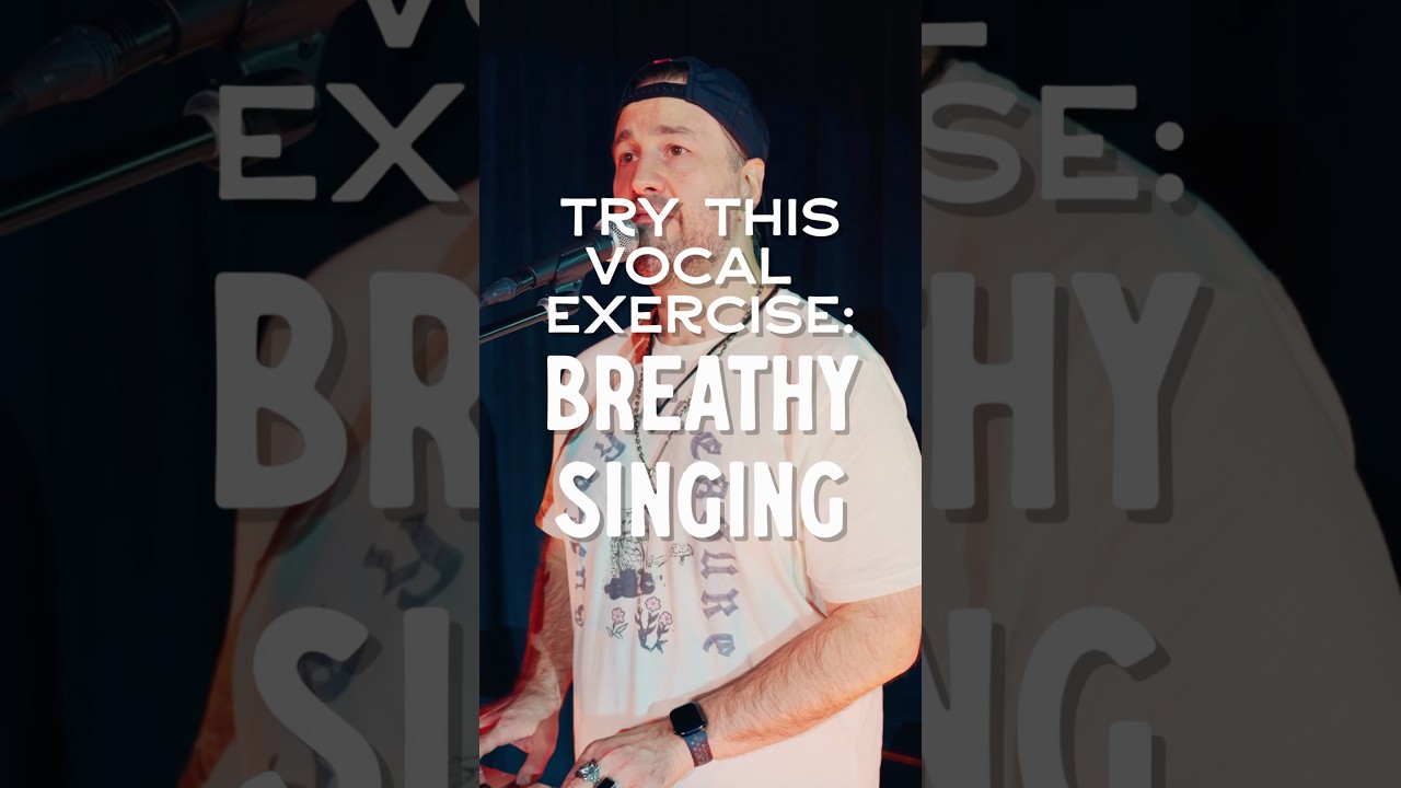 Попробуйте это вокальное упражнение: пение с дыханием 