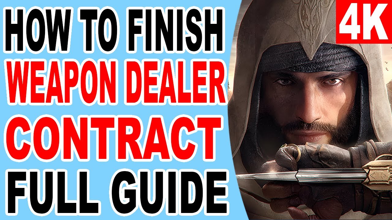 The Weapons Dealer Contract - Do not Take any Damage - Assassin's Creed Mirage PS5 Console