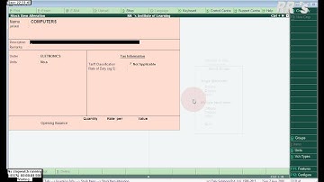 Description in Tally | By Ur
