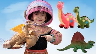 Trò Chơi Đi Săn Và Tìm Hiểu Khủng Long Ở Công Viên Kỷ Jura ❤ AnAn ToysReview TV ❤