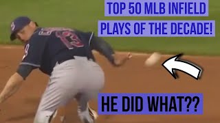 ... top 50 major league baseball infield plays of the decade
***connect with me on social media*** insta...