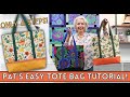 How to make a tote bag  in only 6 easy steps