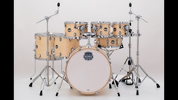 Mars Maple MM628SFU in Natural Satin (NW) plus 8x7 Tom Pack