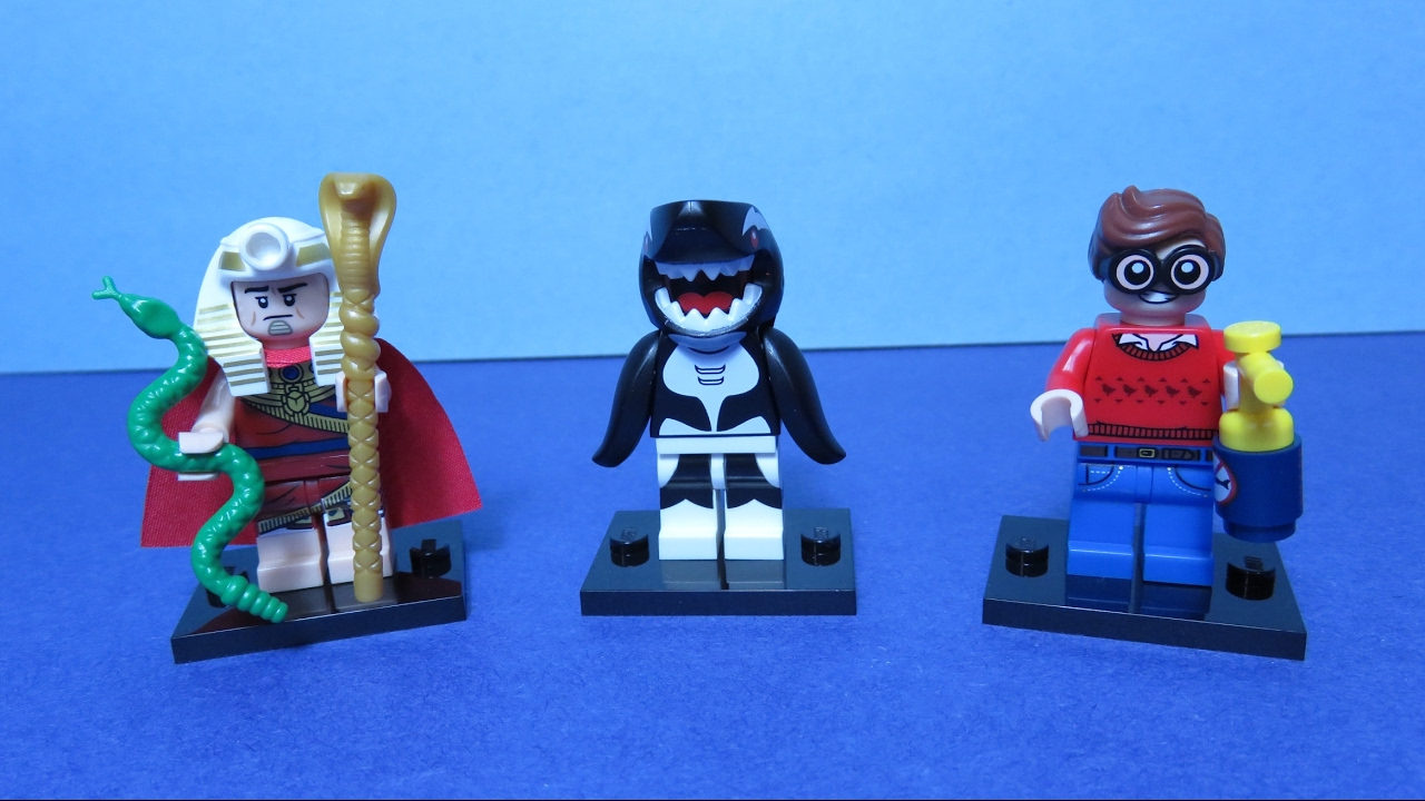 LEGO Ballerina Batman, King TUT, and Orca Minifigures Batman Movie :  : Toys & Games