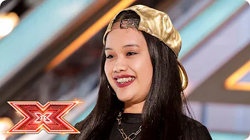Elysa V has fun with Fleur East’s Sax  | Auditions Week 2 | The X Factor 2017