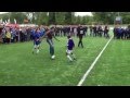 Incroyable un grand spectacle de  football robin van persi vs 3 enfants