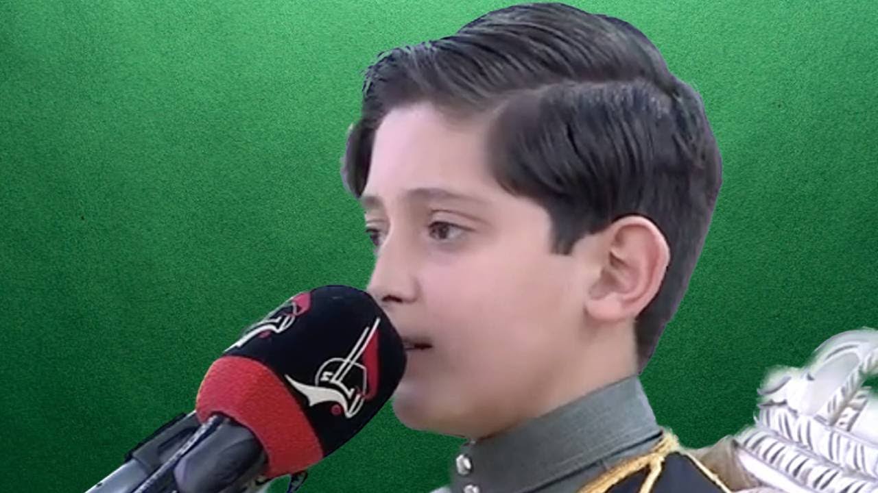 الشاب المعجزة صالح مهدی زاده تقلید سعید مسلم سورة الفجر والبلد والتکویر