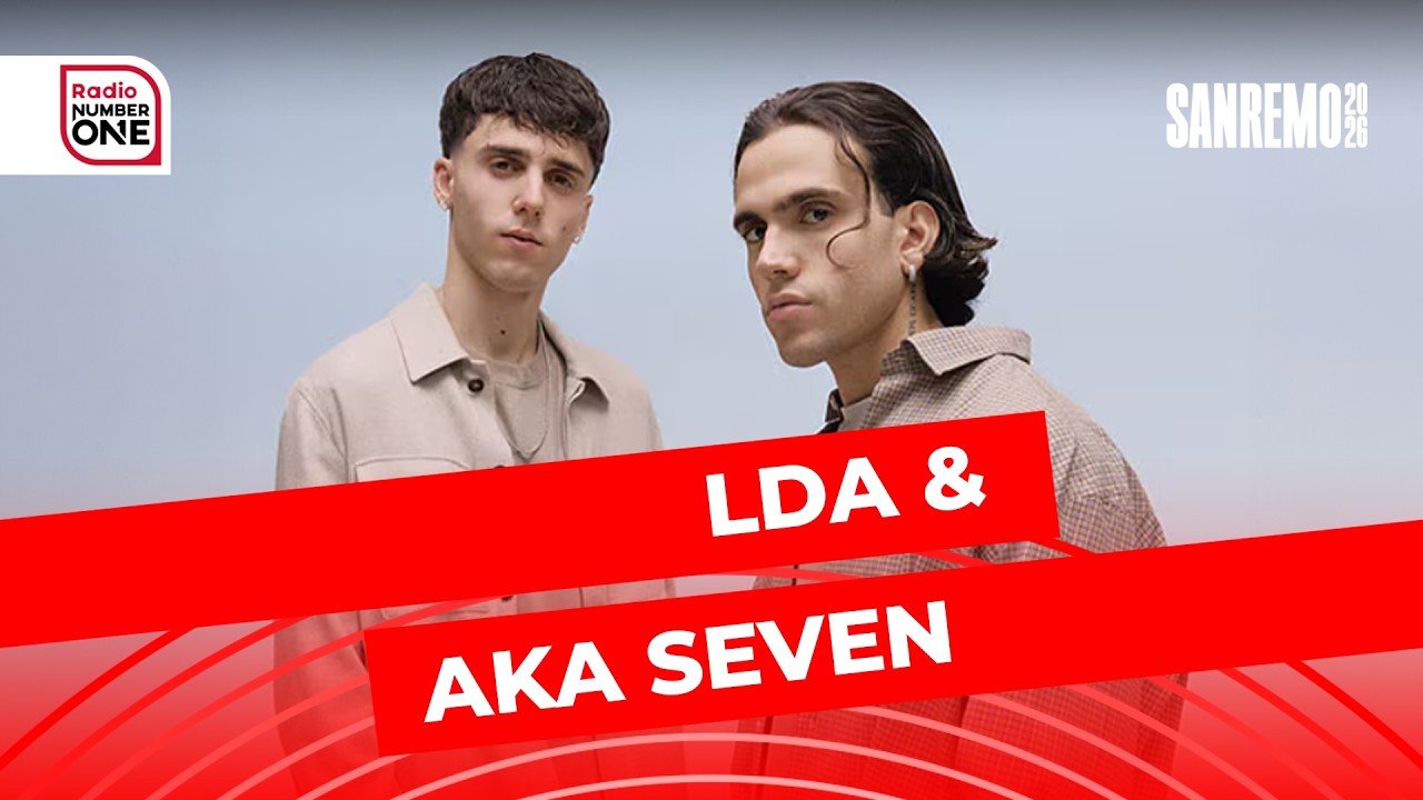 La carica di LDA e AKA7EVEN: «È Tullio ad aver trascinato noi!» | Radio Number One a Sanremo 2026
