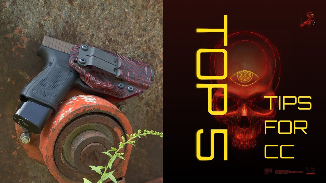 Concealed Carry for Beginners: Top 5 Tips | Featuring Ruger SP101 357 Magnum & Glock 19 9mm