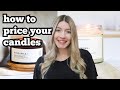 How to price your candles for profit retail  wholesale pricing
