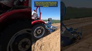 Advanced Agricultural Equipment Shaping Perfect Soil Beds For Planting